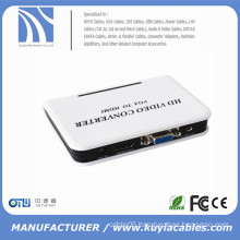 1080P Audio VGA to HDMI HD HDTV Video Converter Box Adapter for PC Laptop DVD